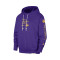 Sudadera Nike Los Angeles Lakers Dri-Fit Standard Issue Logo