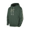 Nike Milwaukee Bucks Dri-Fit Standard Issue Sweatshirt
