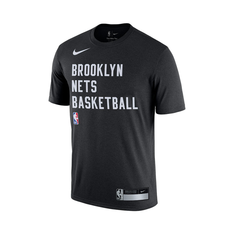 T-Shirt Nike Brooklyn Nets Black - Basketball Emotion