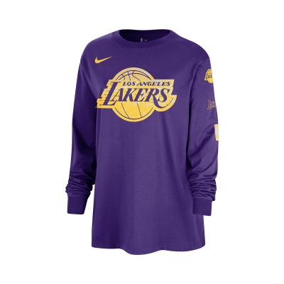 Camiseta Manga Larga Los Angeles Lakers Essential