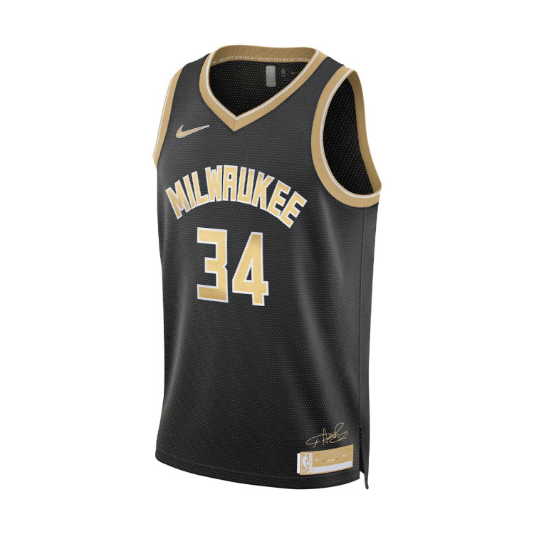 camiseta-nike-milwaukee-bucks-select-series-nba-giannis-antetokounmpo-black-club-gold-0