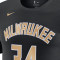 Camiseta Nike Milwaukee Bucks Select Series Antetokounmpo