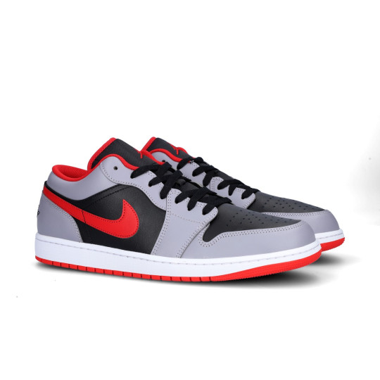 Air jordan 1 black and red and white deals