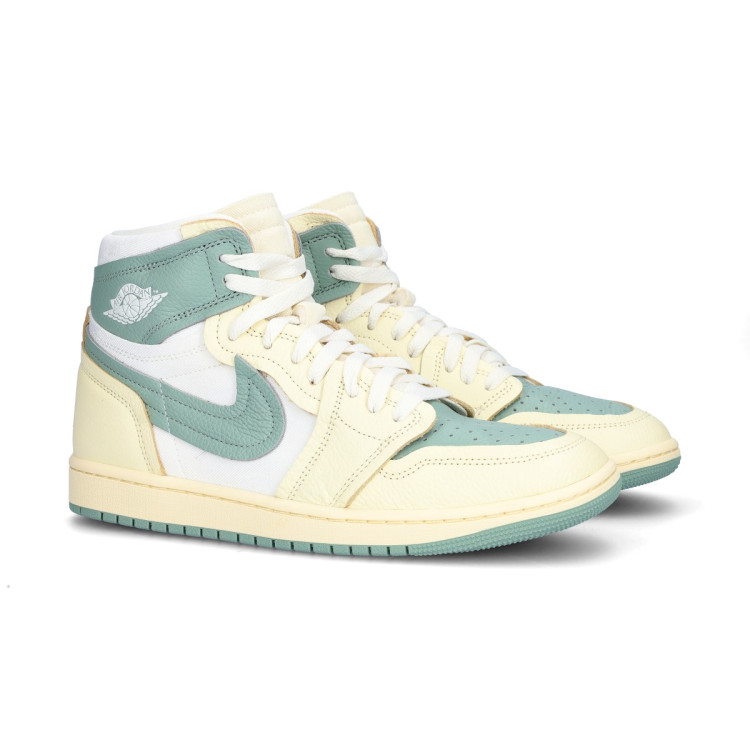 Baskets Jordan Femme Air Jordan 1 High MM Legend Sand Jade Smoke Sail Muslin Basketball Emotion