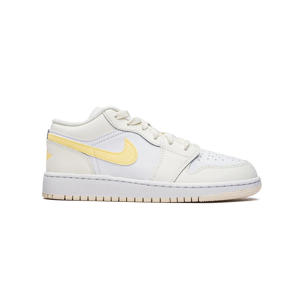 Sneaker Jordan Air Jordan 1 Low Nino Sail Lt Laser Orange WeiB Laser Fuchsie Basketball Emotion