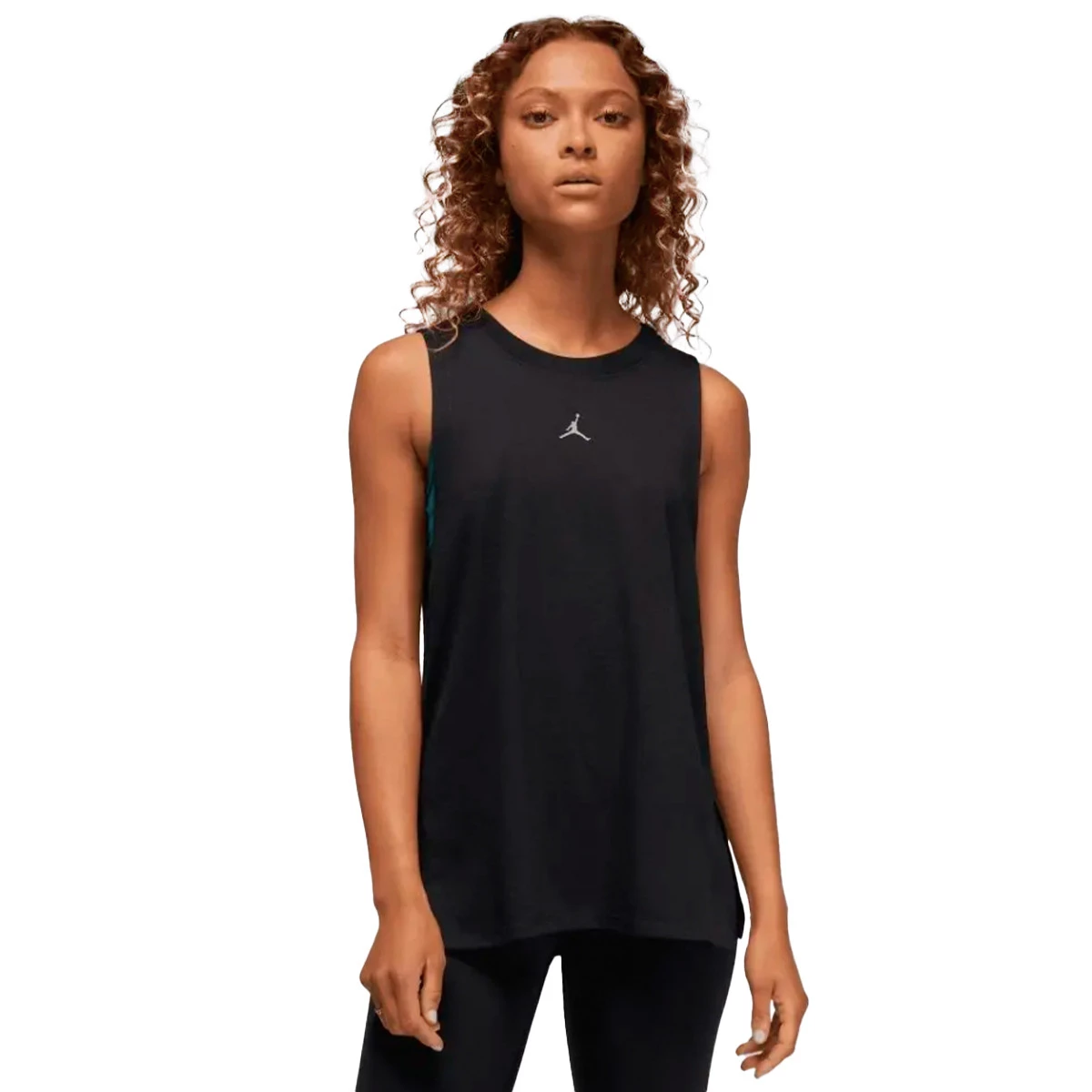 Top Jordan Sport Diamond Tank Mujer Schwarz Basketball Emotion