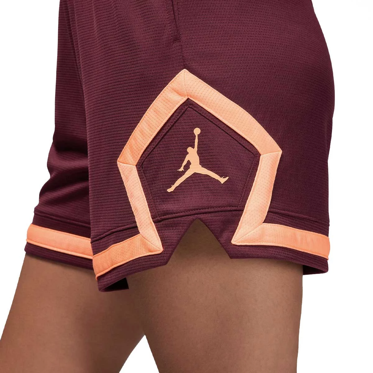 Short Jordan Femme Sport Diamond 4 Night Maroon Night Maroon Orange Pulse Basketball Emotion