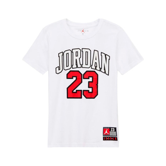 T-Shirt Jordan Kids Practice Flight White - Basketball Emotion