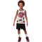 Tuta Jordan Jordan 23 Aop Jersey Set per bambini