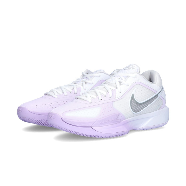 Chaussures Nike Air Zoom G.T. Cut Cross Outdoor Summit White Lt Smoke Grey Barely Grape Basketball Emotion