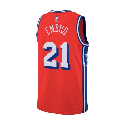 Philadelphia 76Ers Statement Swingman Joel Embiid Niño Jersey