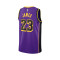Camiseta Jordan Los Angeles Lakers Statement Edition - Lebron James Niño
