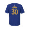 Camiseta Nike Golden State Warriors Icon Edition - Stephen Curry Preescolar