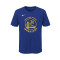 T-Shirt Nike Golden State Warriors 2023-2024 Criança