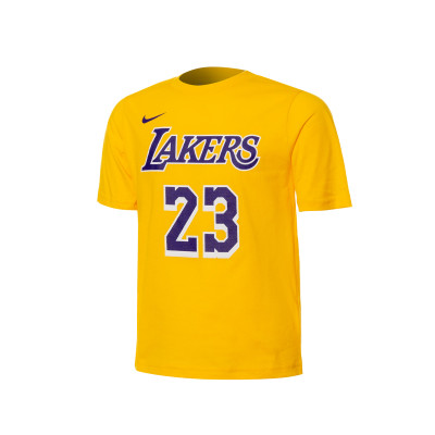 Camiseta Los Angeles Lakers Icon Edition Lebron James Preescolar