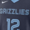 Nike Memphis Grizzlies Icon Edition Replica - Ja Morant Preescolar T-Shirt