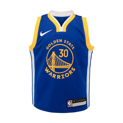 Camisola Golden State Warriors Icon Edition Stephen Curry Preescolar