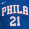 Camiseta Nike Philadelphia 76Ers Icon Edition Joel Embiid Niño