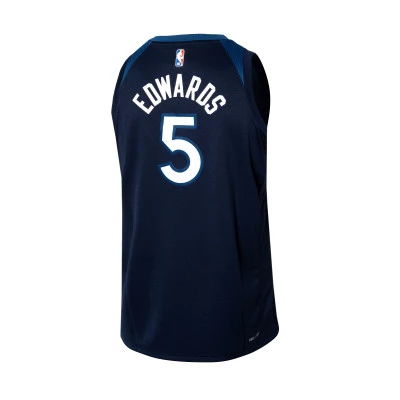 T-Shirt Minnesota Timberwolves Icon Edition Anthony Edwards 2023-2024 Criança