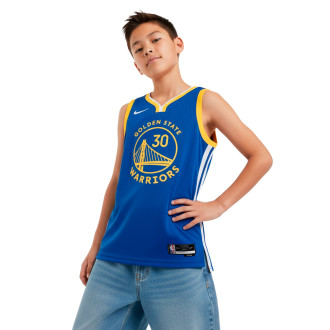 Camiseta Golden State Warriors Swingman Icon Edition Stephen Curry Niño