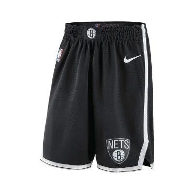 Kids Brookyln Nets Icon Edition Swingman Shorts