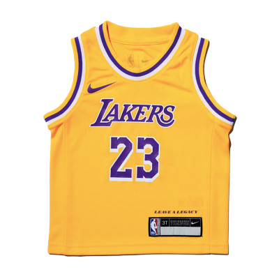 Camiseta Los Angeles Lakers Icon Edition Lebron James Niño