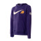 Felpa Nike Phoenix Suns 2023-2024 per Bambini