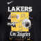 Maglia Nike Los Angeles Lakers Courtside Max90 per Bambini