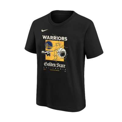 Camiseta Golden State Warriors Courtside Max90 Niño