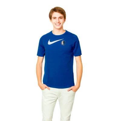 Kids Dallas Mavericks Essential Swoosh T-Shirt