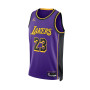 Los Angeles Lakers Statement Edition 2023-2024 Bambino-Multicolore