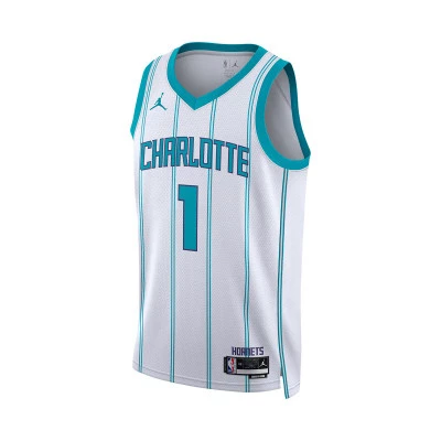 Charlotte Hornets Swingman Association Edition Lamelo Ball Niño T-Shirt