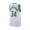 Nike Milwaukee Bucks Association Swingman Giannis Antetokounmpo Niño T-Shirt