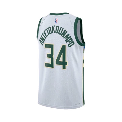 Camiseta Milwaukee Bucks Association Swingman Giannis Antetokounmpo Niño
