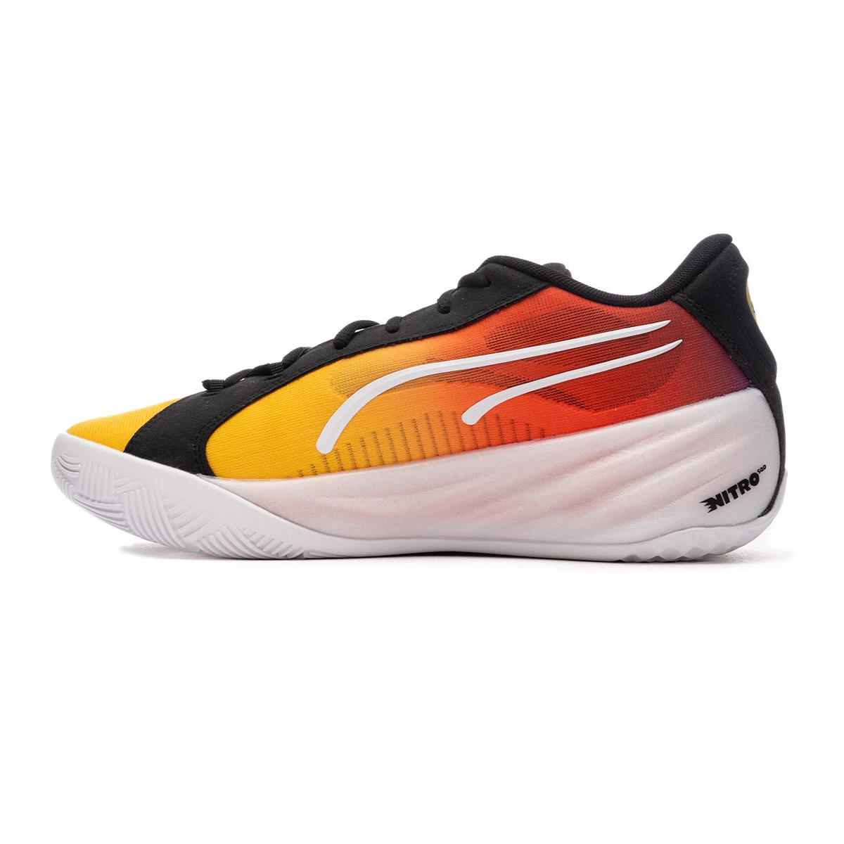 Basketball shoes Puma All Pro Nitro Showtime Yellow Sizzle Puma Black