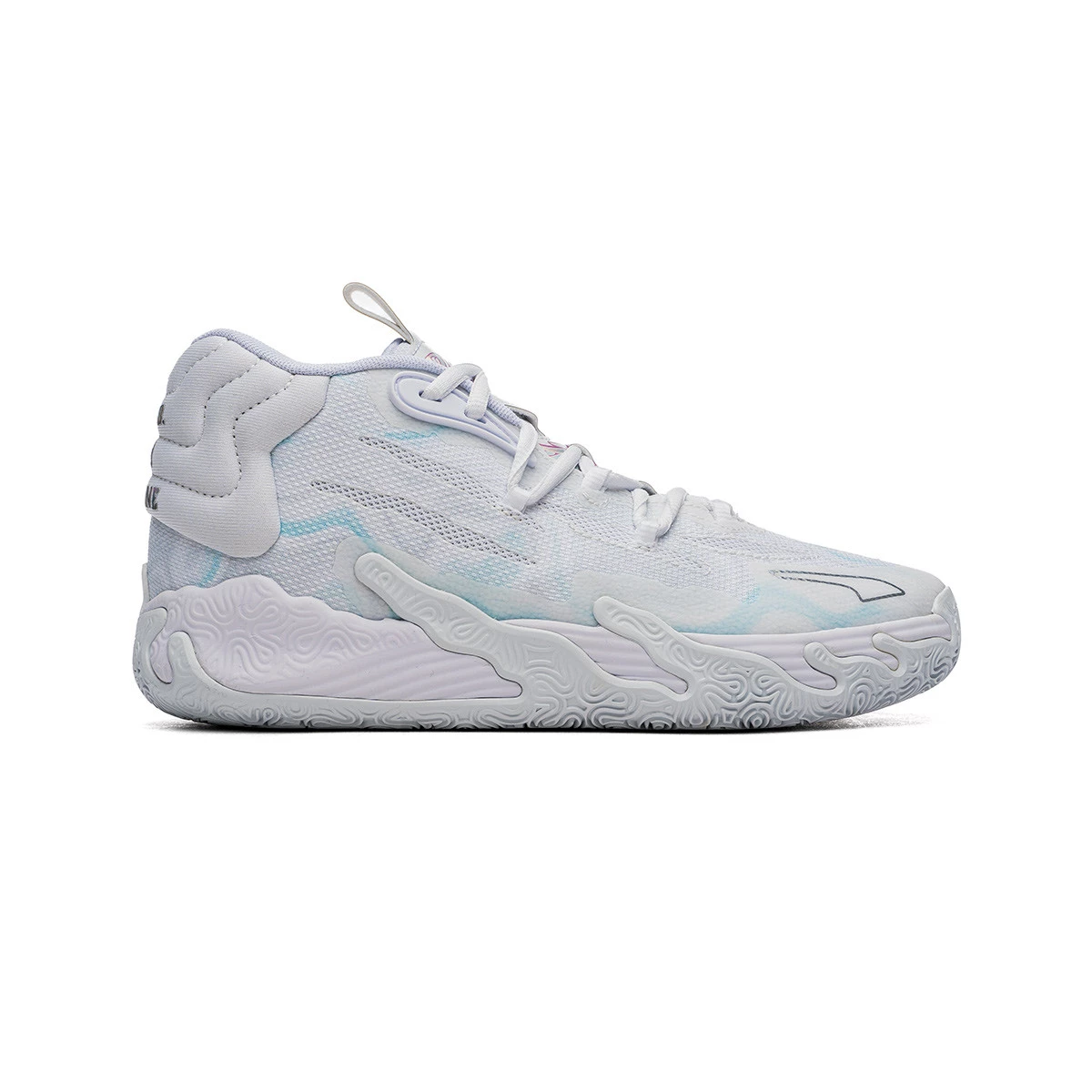Basketball Shoes Puma Kids MB.03 Iridescent Puma White Dewdrop Basketball Emotion