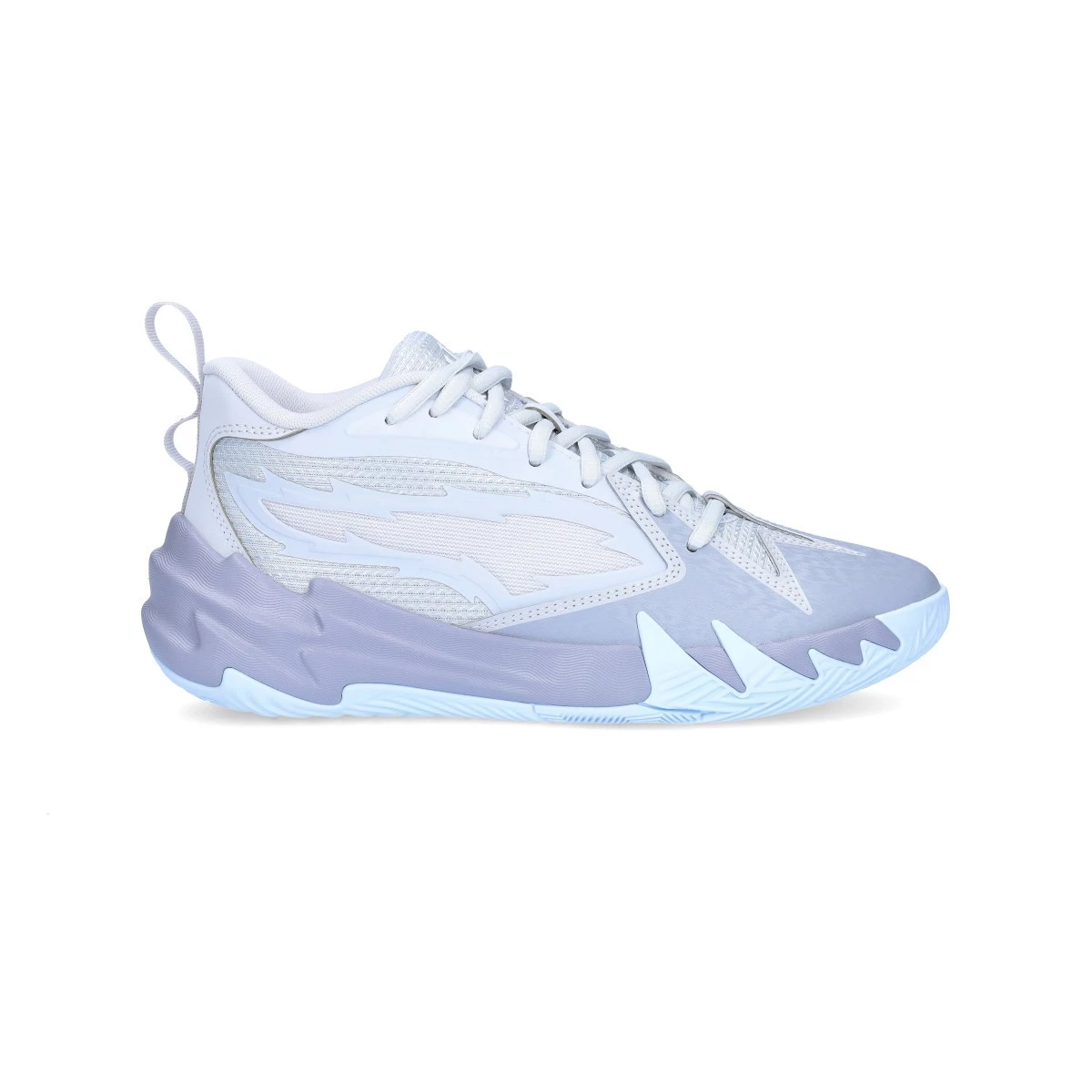 Basketball Shoes Puma Kids Scoot Zeros Grey Ice Silver Mist