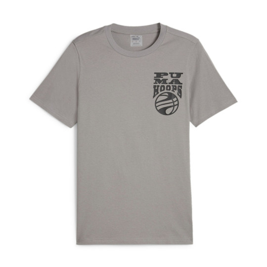Men’s Short Sleeve T-Shirt Puma The Hooper 3 Light grey