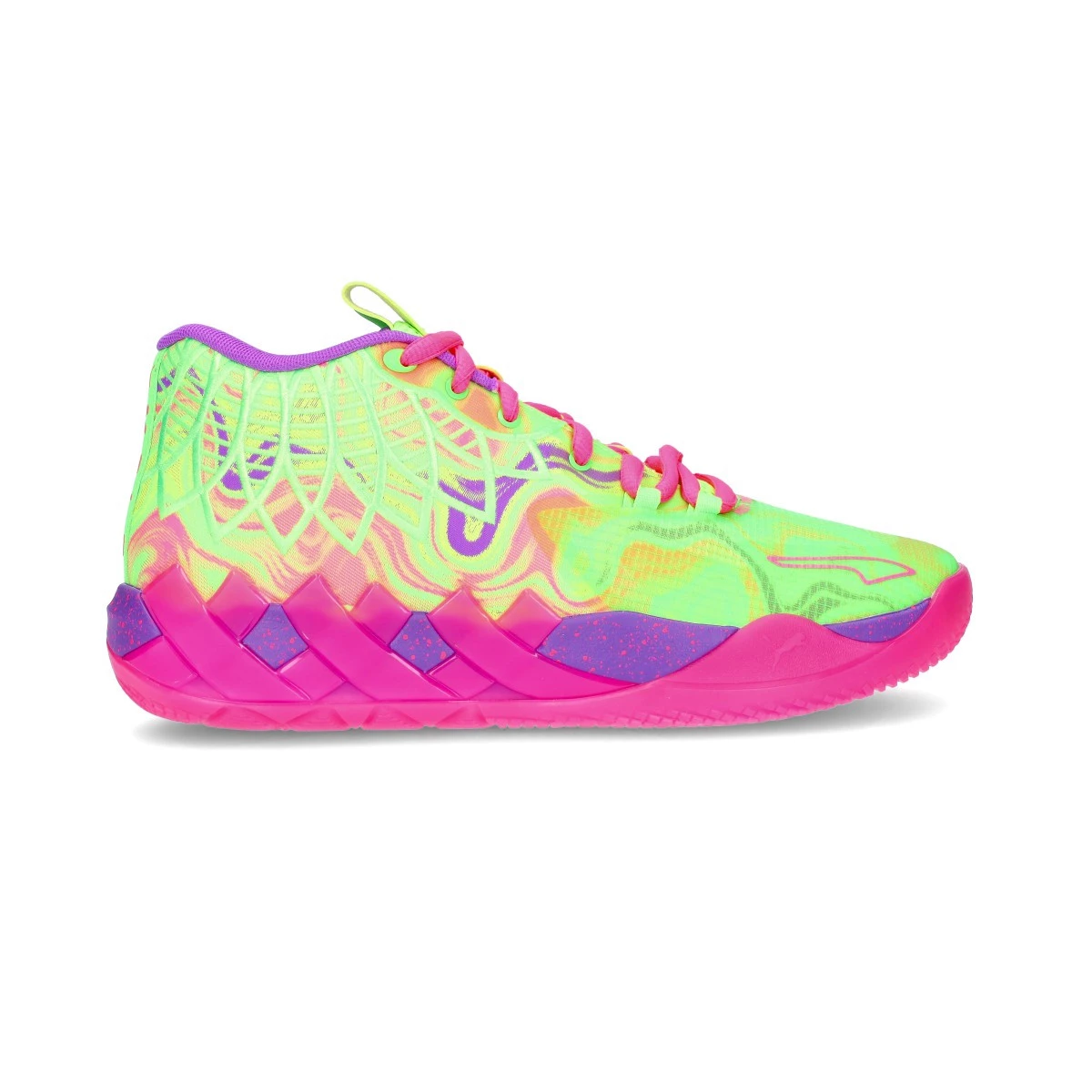 Basketball Shoes Puma MB.01 Inverse Toxic Purple Glimmer