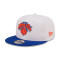 Chapéu New Era White Crown Team 9Forty New York Knicks