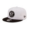 Cappello New Era White Crown Team 9Fifty Brooklyn Nets