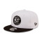 Casquette New Era White Crown Team 9Fifty Brooklyn Nets