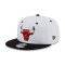 New Era White Crown Patch 9FIFTY Chicago Bulls Cap