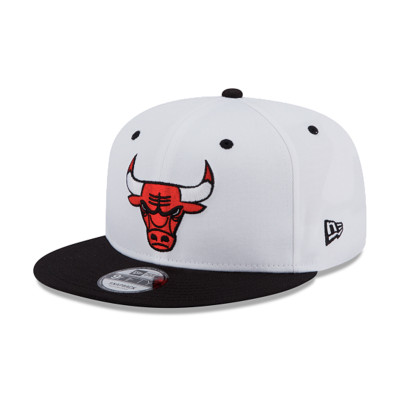 Casquette White Crown Patch 9FIFTY Chicago Bulls
