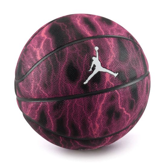 Ball Jordan Basketball 8P Energy Hyper Pink Black Black White Basketball Emotion