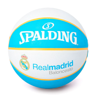 Balón Real Madrid Rubber Basketball Euroleague Team Sz7