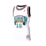 Swingman Vancouver Grizzlies - Mike Bibby 1998-White-White