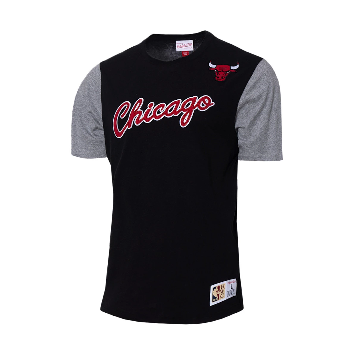 Mitchell Ness Color Blocked Chicago Bulls Jersey