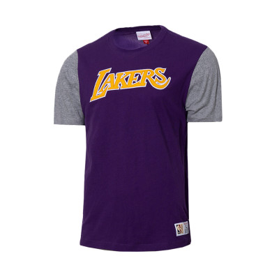 Camiseta Color Blocked Los Angeles Lakers