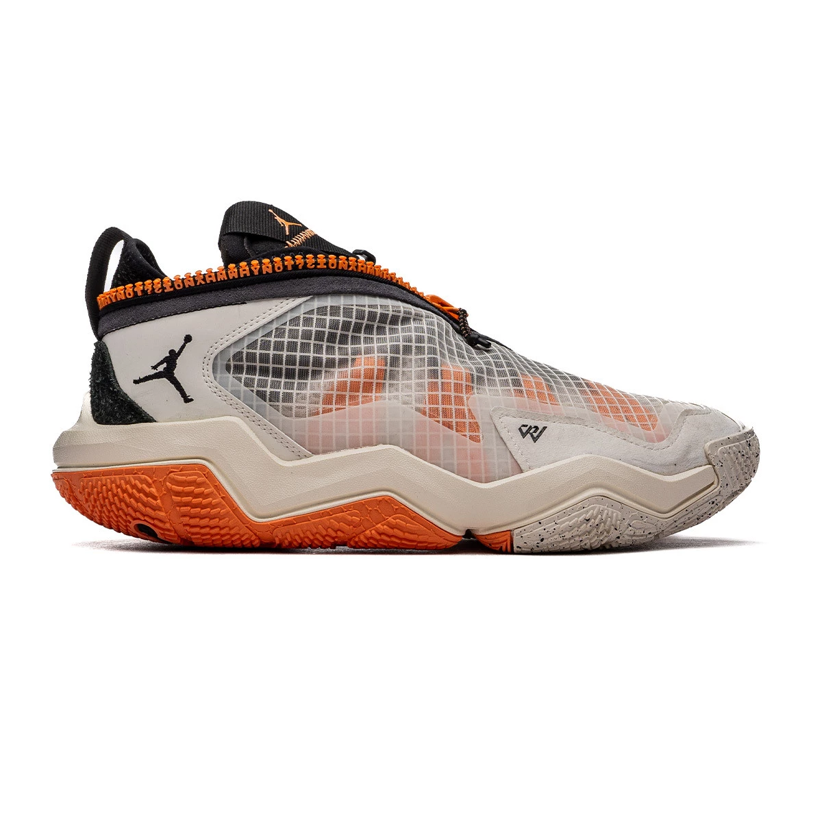 Basketballschuhe Jordan Why Not Zer0.6 Beige Black Orange Basketball Emotion
